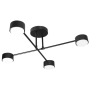 Żyrandol LED GX53 Komi x4 czarny-41758