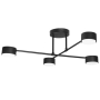 Żyrandol LED GX53 Komi x4 czarny-41760