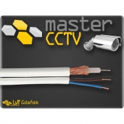 Przewód RG59+2x0,5 masterCCTV 300m  -4348